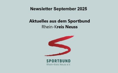 September 2025 – Newsletter: Sportlicher Herbst im Rhein-Kreis Neuss