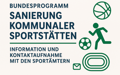 Bundesprogramm „Sanierung kommunaler Sportstätten“