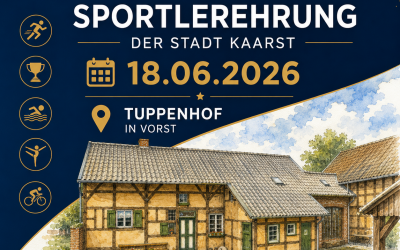 SAVE the DATE: Sportlerehrung 2026 im Tuppenhof